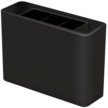 Han pennenkoker - smart line - 3-vaks - hoogglanzend zwart - ha-92120-13