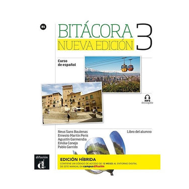 Bitacora nueva edicion 3 - edicion hibrida - libro del alumno b1 + mp3 descargable