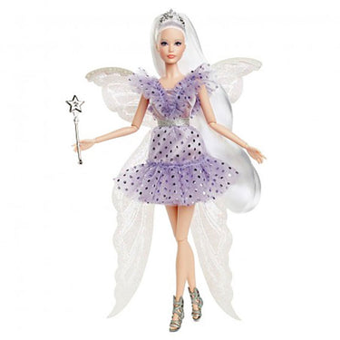 Barbie tandenfee met toverstaf - modepop