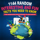 1144 random, interesting fun facts you need to know - the knowledge encyclopedia to win trivia