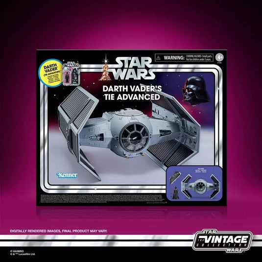 Hasbro darth vader's tie advanced darth vader actiefiguur - star wars - the vintage collection
