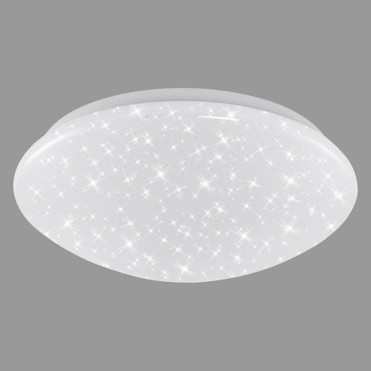 Briloner vipe - led plafonniére - plafondlamp met sterrenhemel effect - kinderkamerlamp - 4.000 k - 1.200 lm - 12w - ø28 cm - wit