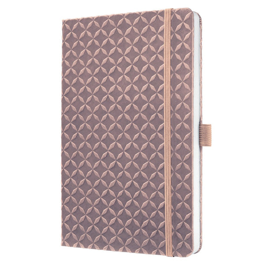 Sigel notitieboek a5 - jolie flair - pearl rose - gelinieerd - hardcover - si-jn137