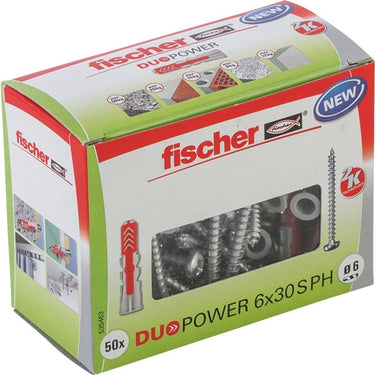 Fischer duopower 6x30 met bolkopschroef