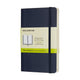 Moleskine classic notitieboek - pocket - softcover - blanco - saffier blauw