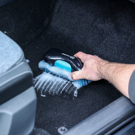 Protecton mat en bekleding borstel