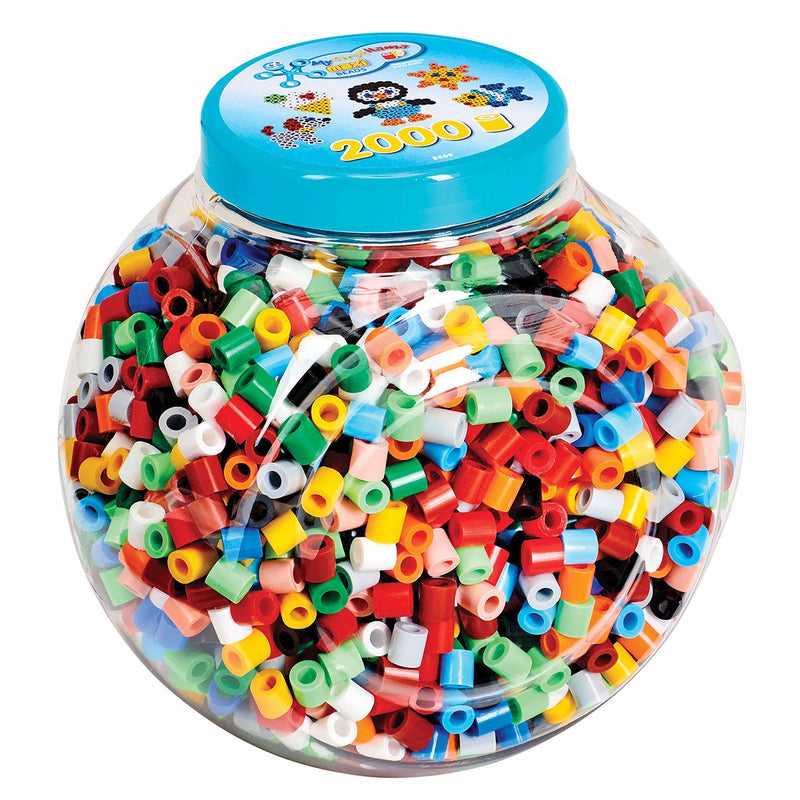 Load image into Gallery viewer, Hama strijkkralen maxi set - 2000 stuks creatieve kralenpot.
