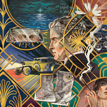 Ravensburger puzzel art soul - the great gatsby - 750 stukjes.