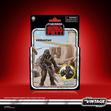 Disney hasbro star wars - the book of boba fett vintage collection krrsantan 10 cm actiefiguur - multicolours