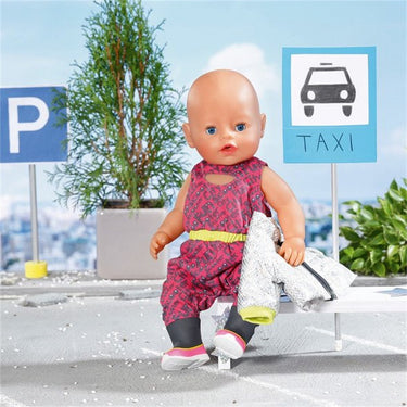 Baby born city deluxe scooter combo kledingset - poppenkleding 43cm