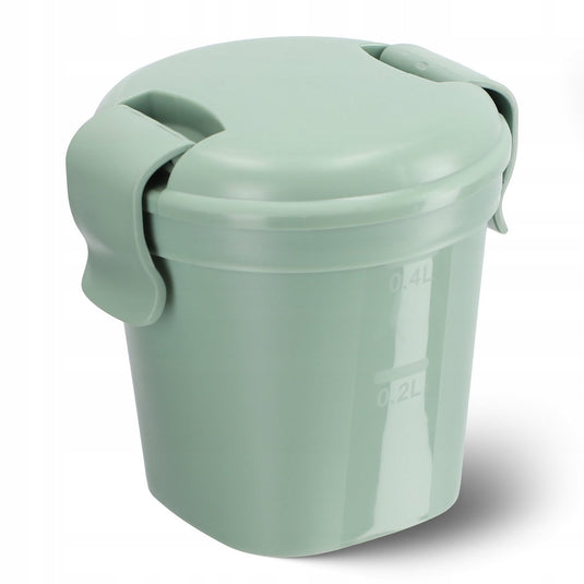 Curver smart to go eco - voedselbeker - 0,4l - hermetisch - groen