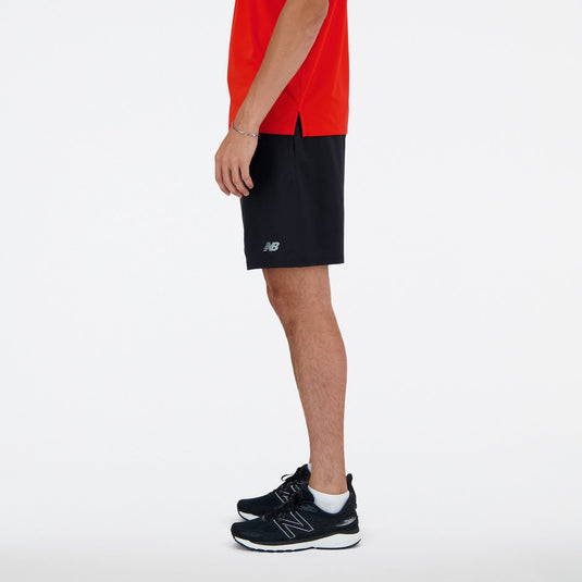 New balance sport essential short 7 heren sportbroek - black