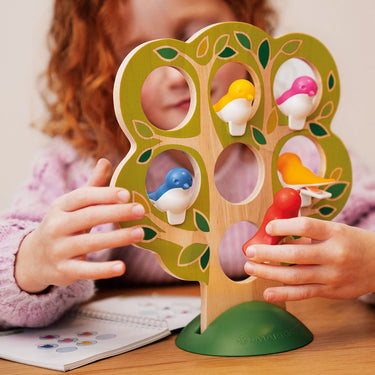 Smartgames 5 little birds - houten logisch denkspel - 60 educatieve breinbrekers - solospel voor kleuters lagere school - vanaf 5 jaar
