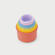 Tickit silisoft® ronde stapelbekers (regenboog)
