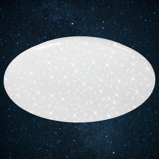 Briloner verb - plafonnière dimbaar - plafondlamp met sterdecor - incl. afstandsbediening - incl. nachtverlichting - incl. kleurtemperatuurregeling (3.000 - 6.500 kelvin) - ø 56cm - led - 50 w - 4.000 lm