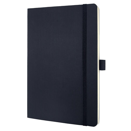 Sigel notitieboek - conceptum pure - a5 - zwart - softcover - 194 pagina's - 80 grams - dots - si-co309