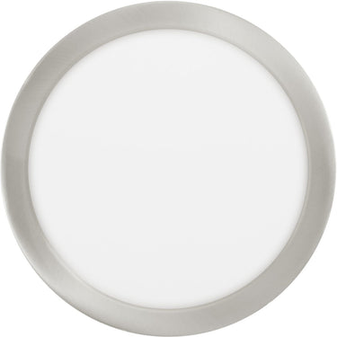 Eglo connect.z fueva-z smart inbouwlamp - ø 21,6 cm - grijs wit - instelbaar wit licht - dimbaar - zigbee