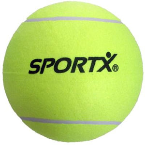 Sportx jumbo tennisbal xl geel