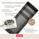 Zenker uitrekbare cakevorm 28 tot 40 cm black metallic