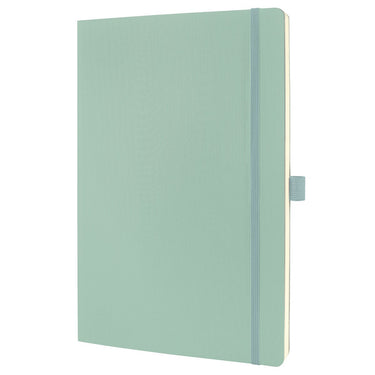 Sigel notitieboek - conceptum - a4 - mint green - softcover - lijn - 194 pagina's - 80 grams - si-co335