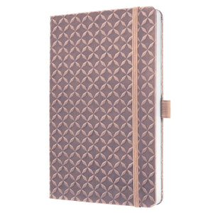 Sigel notitieboek a5 jolie flair pearl rose gelinieerd hardcover