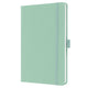 Sigel notitieboek a5 - jolie - mighty mint - hardcover - lijn - 174 pagina's - 80 grams - si-sy549