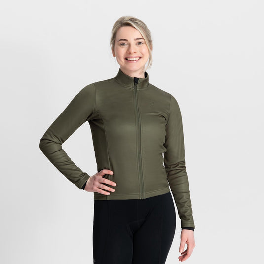 Rogelli core fietsjack winter dames - winddicht - groen - xl