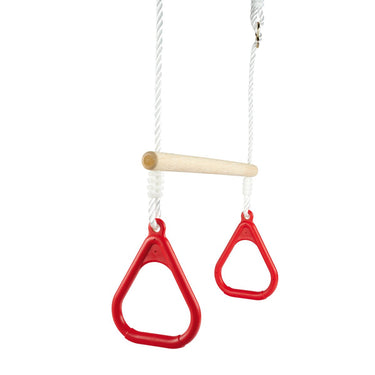 Simba houten turnringen outdoor set - verstelbare trapeze - eichhorn.