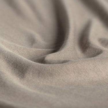 Cinderella - topper hoeslaken - tot 15 cm matrashoogte - double jersey - 80-90x200 210 cm - taupe