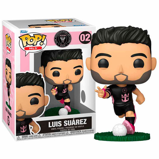 Funko pop mls: inter miami - luis suárez pop