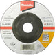 Makita slijpschijf 125 x 6 mm inox - b-46361