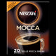 Nescafé mocca oploskoffie - 6 doosjes x 20 zakjes