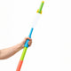 Eddy toys raketlanceer speelgoed set 3 stuks - schuimraketten met lanceerstok - buitenspeelgoed raketten - speelgoed raket set - multicolor - 1 willekeurige kleur