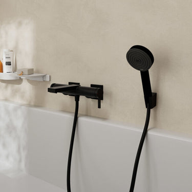 Hansgrohe tecturis e - badmengkraan - ééngreeps bediening - brushed bronze