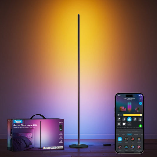 Govee slimme vloerlamp 136 cm matter rgbicw