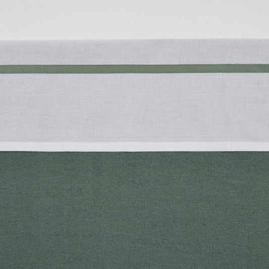 Meyco baby bies ledikant laken - forest green - 100x150cm - 0.3 tog