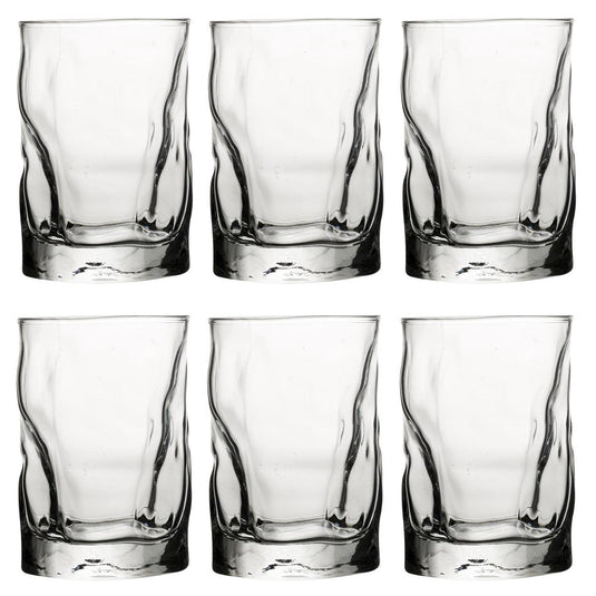 Bormioli rocco glas sorgente - transparant - 300 ml - 6 stuks
