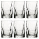 Bormioli rocco glas sorgente - transparant - 300 ml - 6 stuks