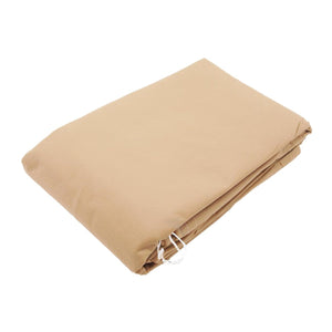 Nature - winterhoes - 200 x ø150cm - beige - afdekhoes - met rits