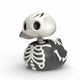Numskull - tubbz badeend - - skelet halloween (eerste editie) - 9cm