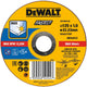 Dewalt dt43902 doorslijpschijven 125x22.2x1mm. rvs inox ve=1