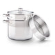 Lamart 3-delige pasta pan - ø22cm - 6 liter - alle soorten kookplaten