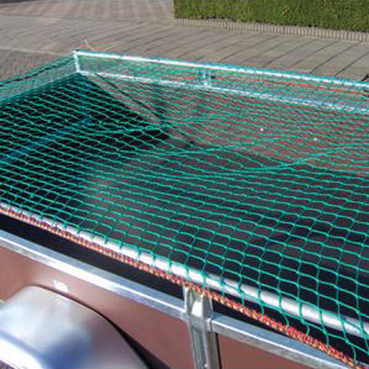 Carpoint aanhangernet 300x600 cm – elastische rand – polyester – maas 55 mm – voor veilig transport – universeel gebruik