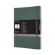 Moleskine professional notitieboek - extra large - hardcover - bos groen