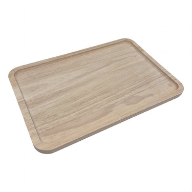 Playwood houten dienblad plateau rechthoek, 31,5cm