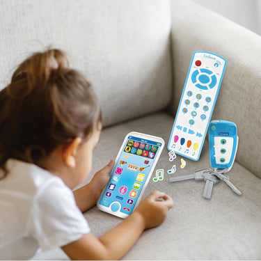 Lexibook educational cell phone, afstandsbediening en keychain