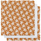 Swim essentials - washandje - oranje - zeesterrenprint