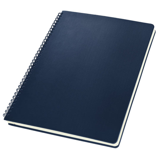 Sigel notitieboek conceptum - formaat a4 - donkerblauw - met spiraal - gelinieerd - softcover - si-co825
