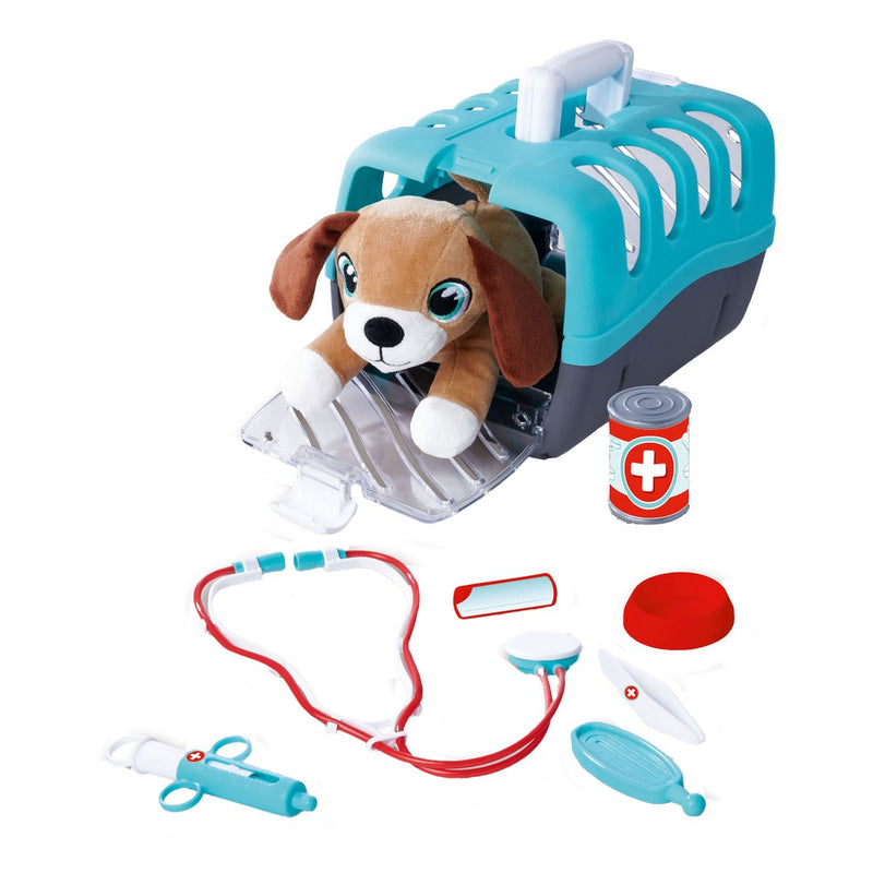 Load image into Gallery viewer, Simba dierenarts speelset met pluche hond - speelgoedset voor kinderen.
