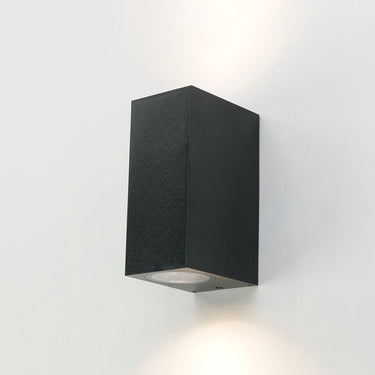 Eglo scogliera-e wandlamp buiten en binnen - gu10 - 14 cm - zwart